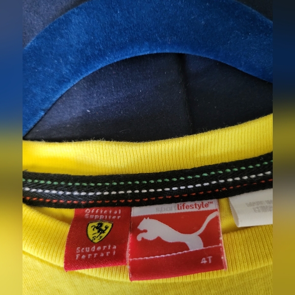 KIDS Ferrari t shirt by Puma size 4t - Picture 6 of 6